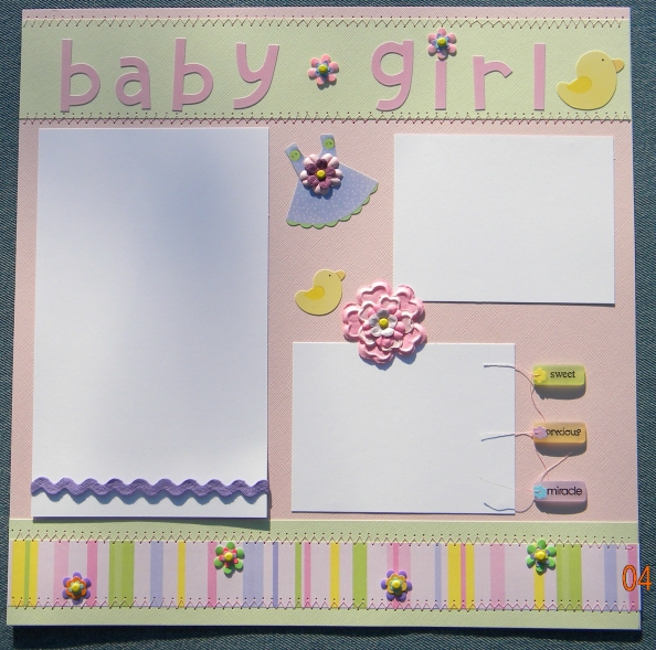 Baby Girl-one page